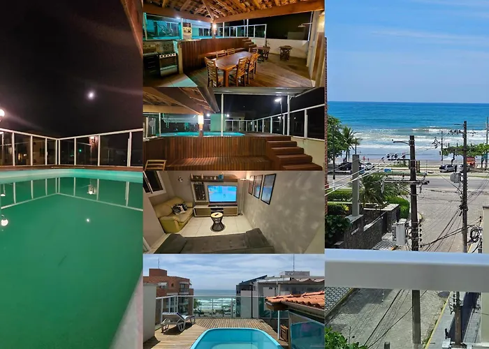 Cobertura Premium vista pro mar, com piscina